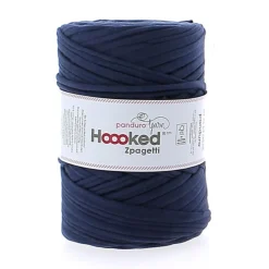 Hooked Zpagetti Medium trikotgarn 450 g mørkeblå – Marine Blue shades ZP004–16, pris per stykk