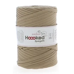Hooked Zpagetti Medium trikotgarn 450 g beige – Beige shades ZP004–17, pris per stykk