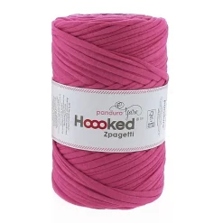 Hooked Zpagetti Medium trikotgarn 450 g cerise – Super Pink shades ZP004V–04, pris per stykk