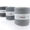 Hooked Zpagetti Medium trikotgarn 900 g grå – Grey Shades ZP005–12, pris per stykk