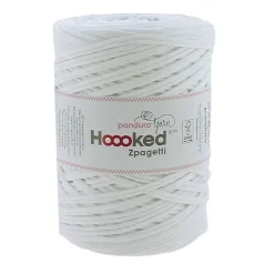 Hooked Zpagetti Medium trikotgarn 450 g offwhite – Off White shades ZP004–28, pris per stykk