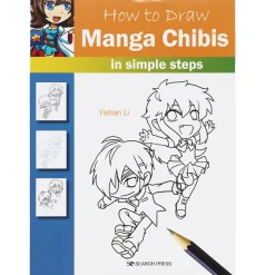 How to draw manga chibis in simple steps, av Yishan Li