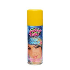 Hårspray gul 125 ml – farg håret til fest, karneval og utkledning!