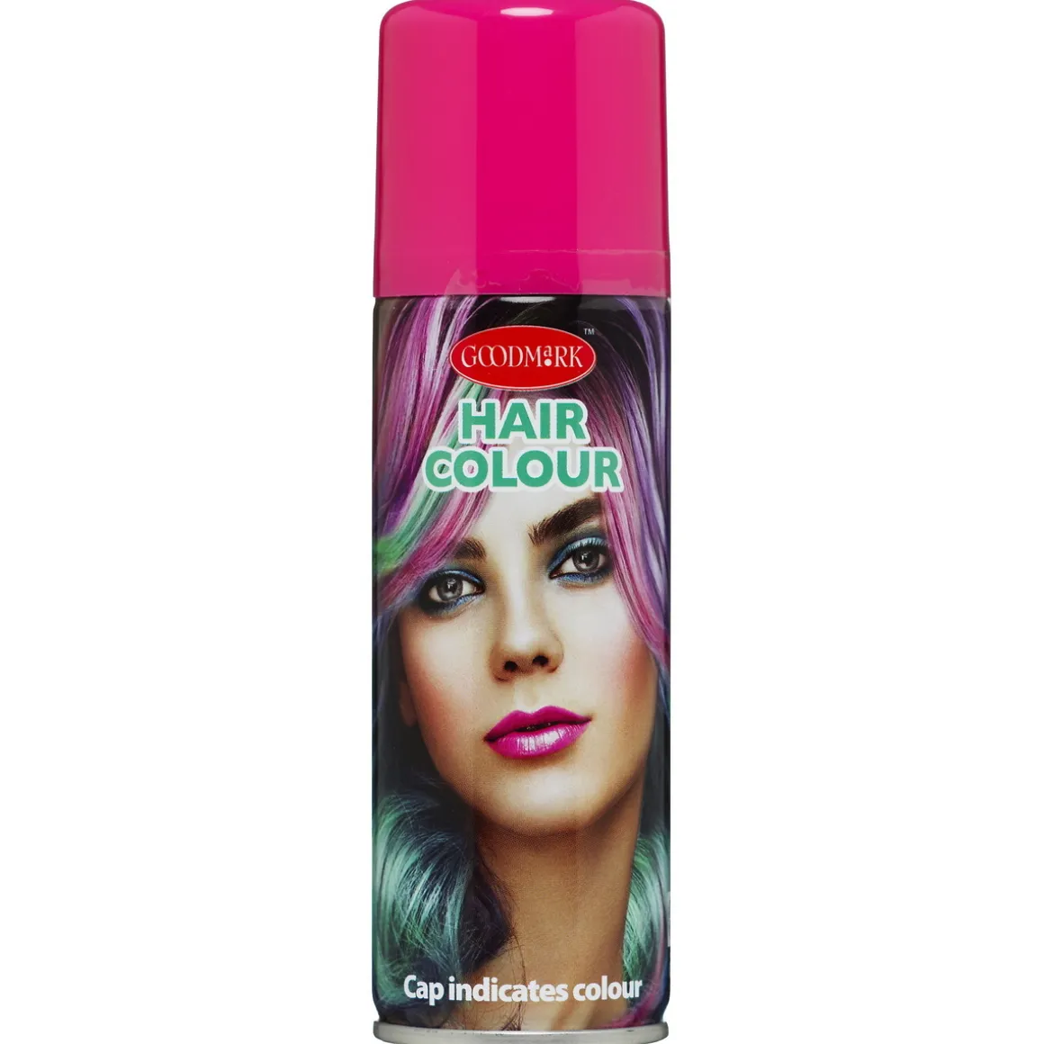 Hårspray rosa 125 ml – farg håret til fest, karneval og utkledning!