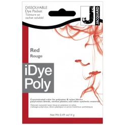 iDye Poly tekstilfarge for syntetisk materiale, Red 449