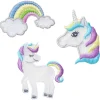 Iron-on Unicorn kombo 3pk
