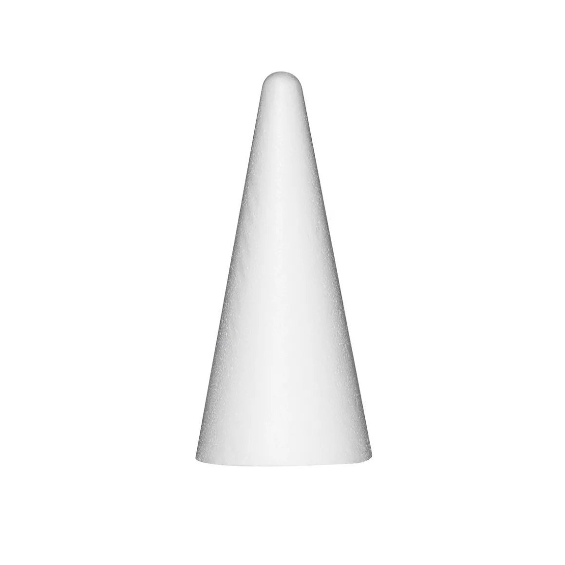 Isoporkjegle høyde 19,5 cm