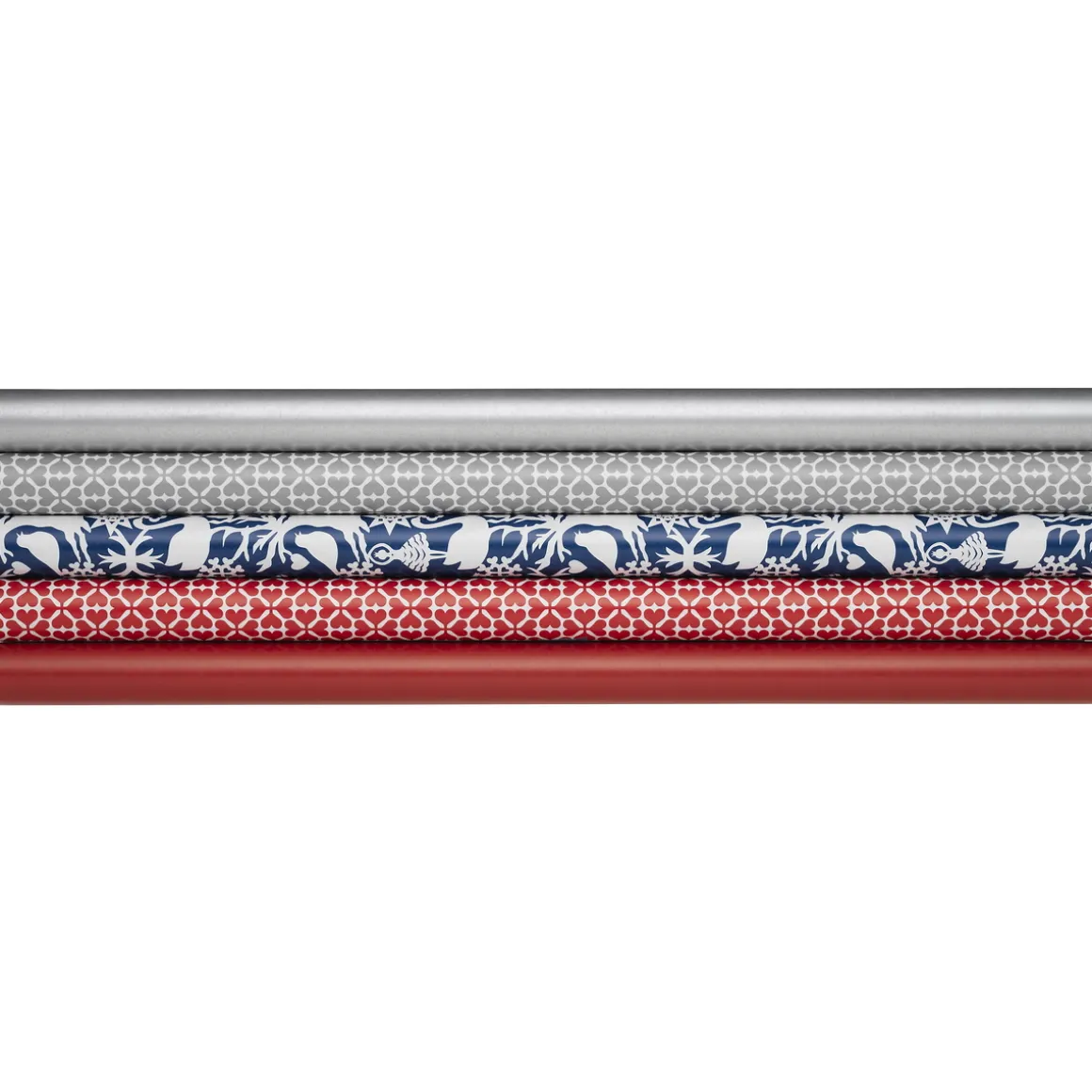 Julepapir 5-pakning – 200×57 cm, innpakningspapir inspirert av H.C. Andersen