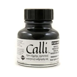 Kalligrafitusj Jet Black India