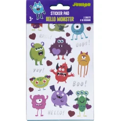 Klistremerkebok monster