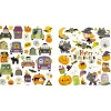 Klistremerker 4-pakning Halloween