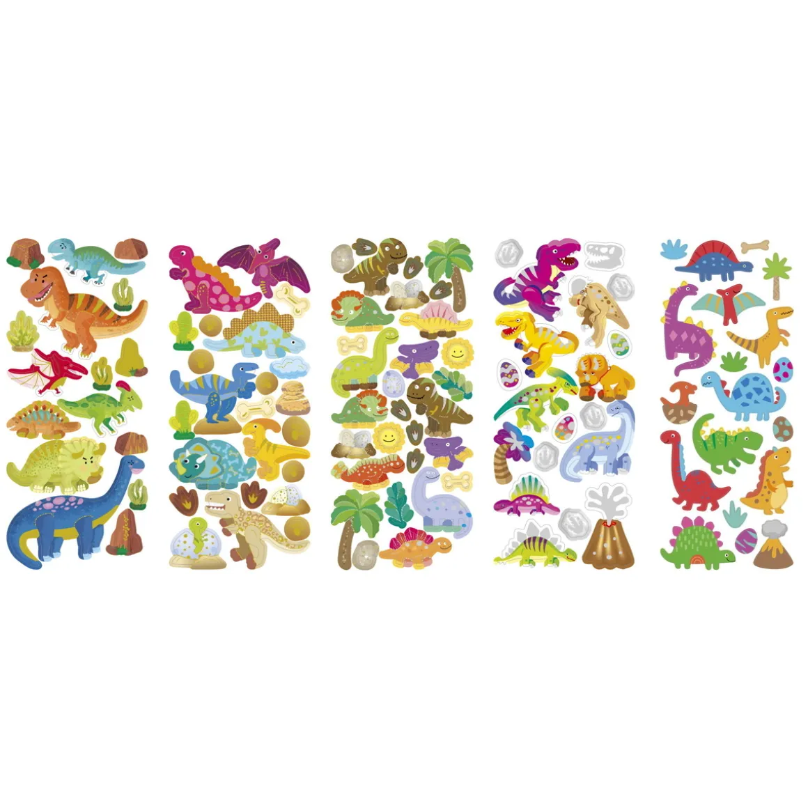 Klistremerker 10p dinosaurer