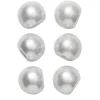 Knapper med perlemorskimmer, 6 stk. Ø8 mm