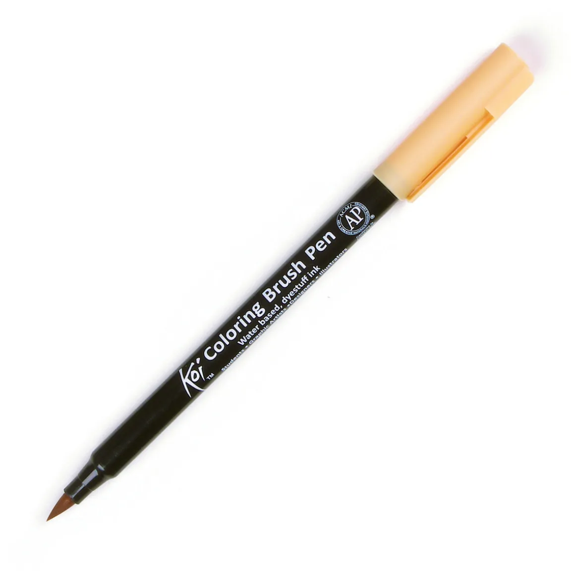 Koi Color Brush Pen Wood Brown