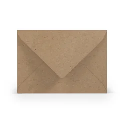 Konvolutt C6 5 stk. kraft
