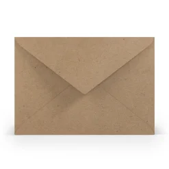 Konvolutt C5 5 stk. kraft / natur