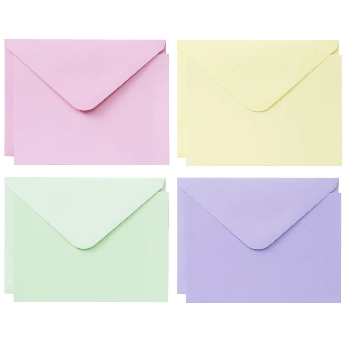 Kortkit med 30 stk. pastellfargede kort og konvolutter – 127×177 mm / 184×133 mm