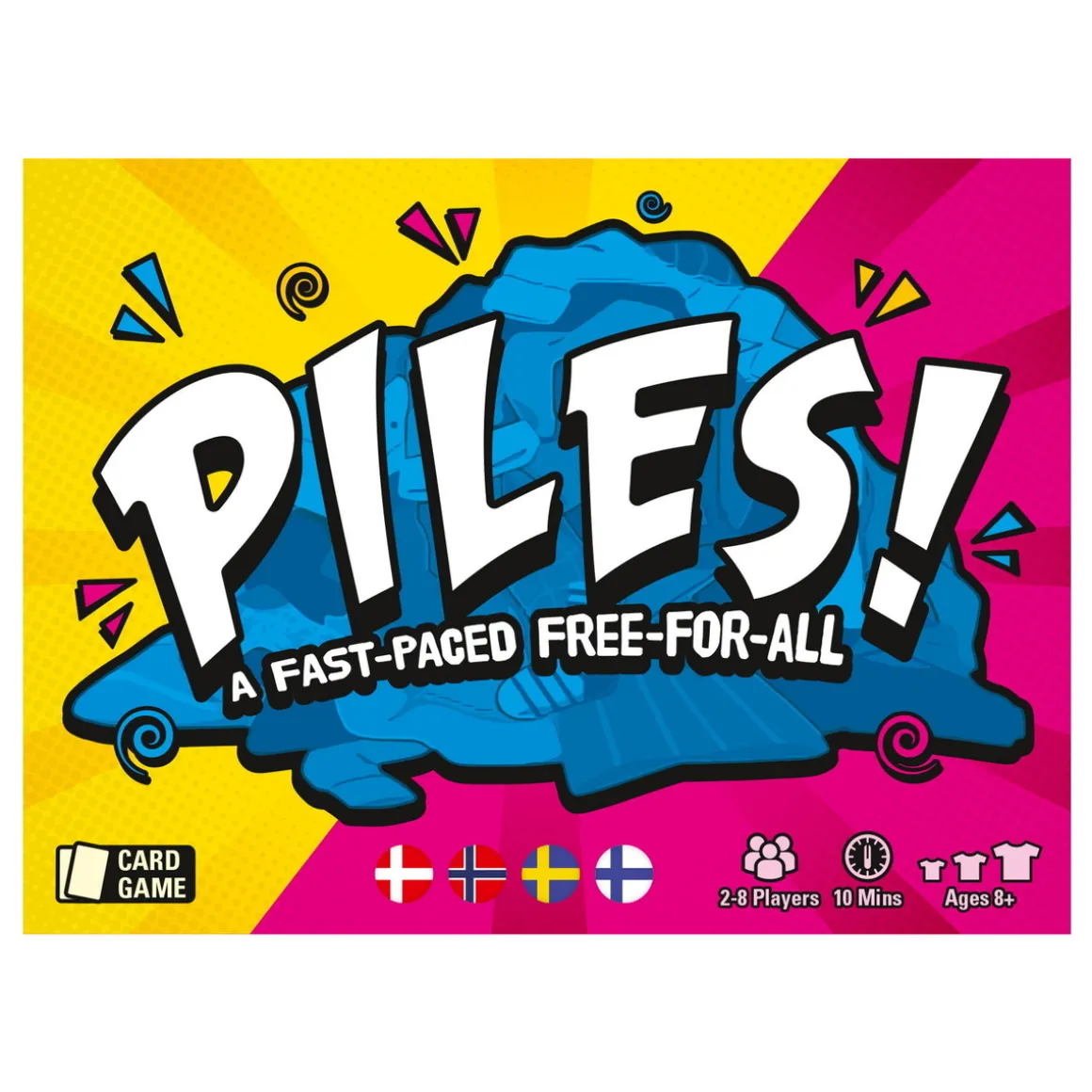 Kortspill Piles! Nordic (SE, NO, DK, FI) – match klærne fra den store kleshaugen!