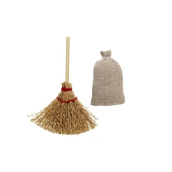 Kost og sekk 10 og 5,5 cm