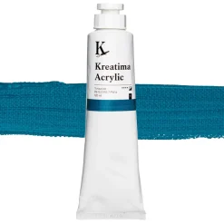 Kreatima Acrylic akrylmaling 120 ml – Turquoise PB 15:3 PG 7 PW 6