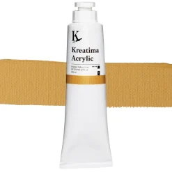 Kreatima Acrylic akrylmaling 120 ml – Naples Yellow Hue PR 101 PW 6 PY 42