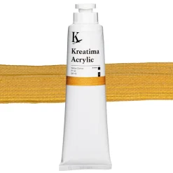 Kreatima Acrylic akrylmaling 120 ml – Yellow Ochre PY 42