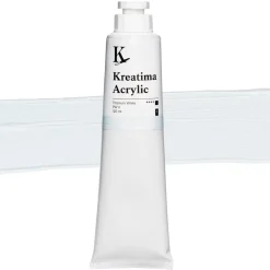 Kreatima Acrylic akrylmaling 120 ml – Titanium White PW 6