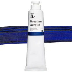 Kreatima Acrylic akrylmaling 120 ml – Ultramarine Blue PB 15:3 PB 29 PV 23