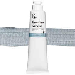 Kreatima Acrylic akrylmaling 120 ml – Iridescent Silver UV