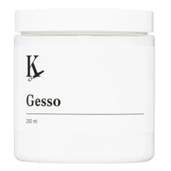 Kreatima Gesso, hvit grunningsmaling for akrylmaling, 250 ml