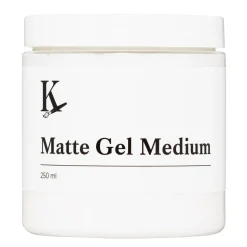 Kreatima Matte Gel Medium, matt gelbasert medium for akrylmaling, 250 ml
