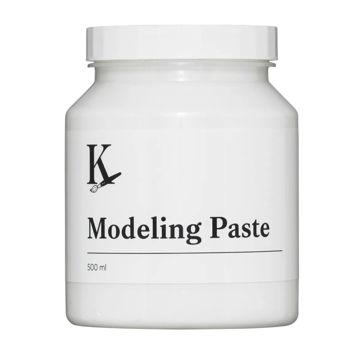 Kreatima Modeling Paste, modelleringspasta for akrylmaling, 500 ml