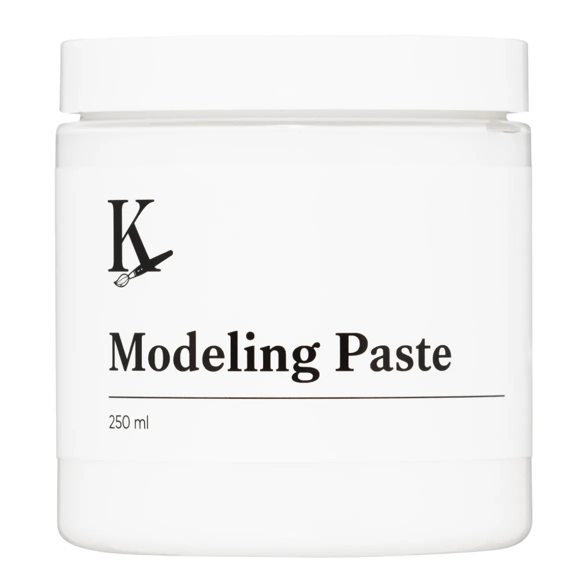 Kreatima Modeling Paste, modelleringspasta for akrylmaling, 250 ml
