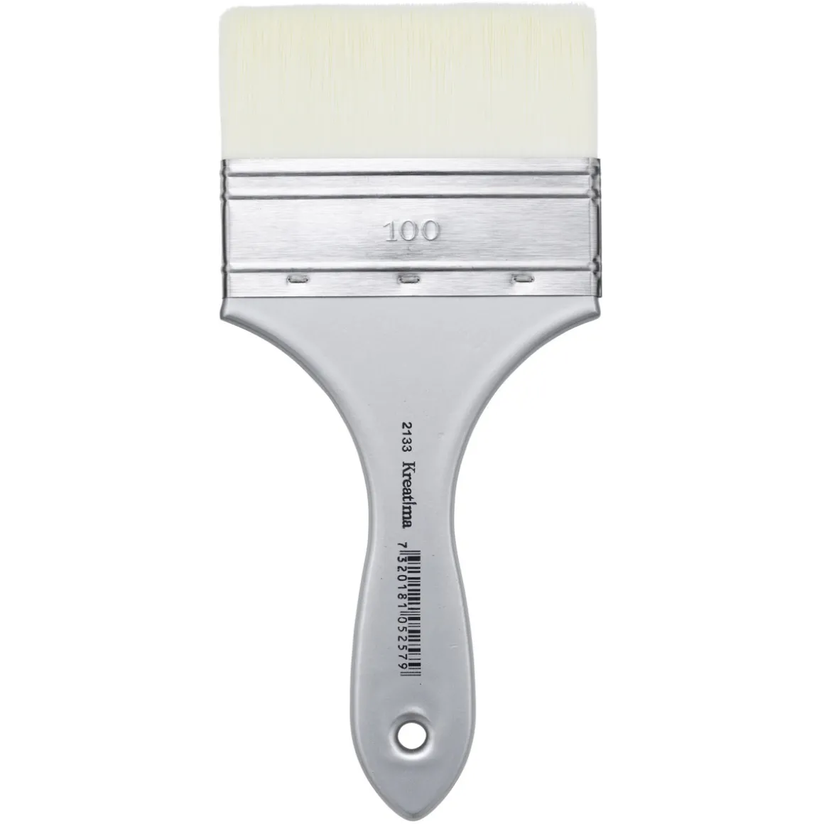 Kreatima Perfect Finish flat pensel, rett 100 mm