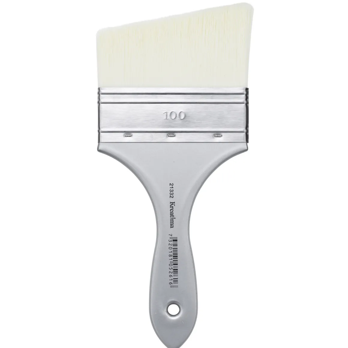 Kreatima Perfect Finish flat pensel, angle / skråskjært 100 mm