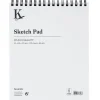 Kreatima Studio Sketch spiralbundet skisseblokk F3 (220x270 mm), 100 ark, 80 g/m²