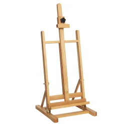 Kreatima Table Easel Pro, justerbart bordstaffeli av bøk, 0–90°, 34×37