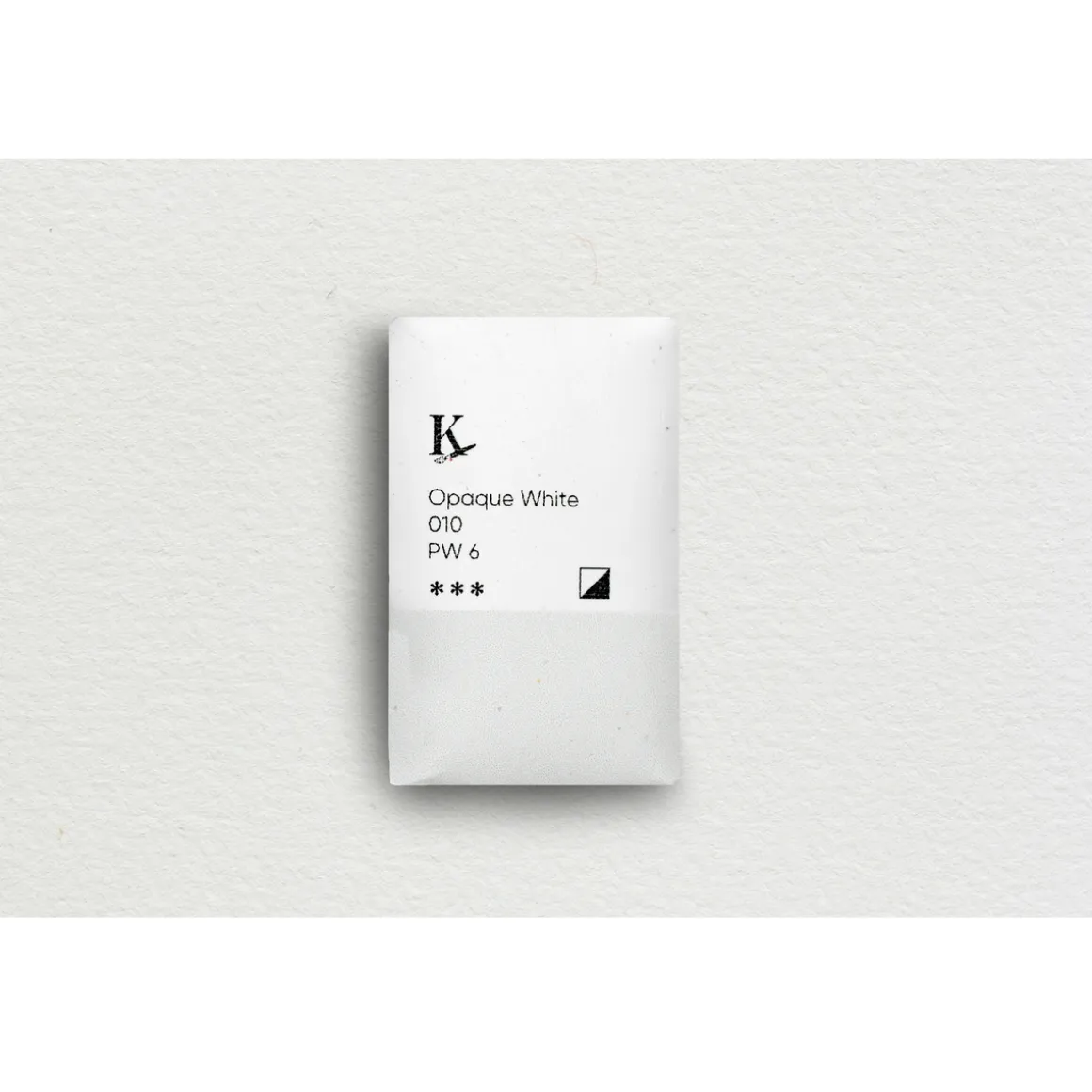 Kreatima Watercolour akvarellmaling 1/1 – Opaque White 010 PW 6