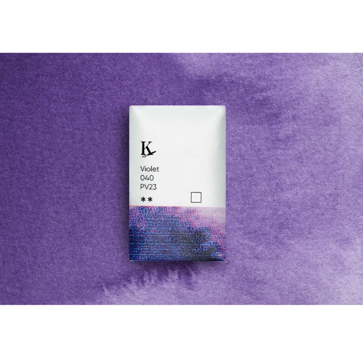 Kreatima Watercolour akvarellmaling 1/1 – Violet 040 PVV23