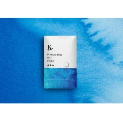 Kreatima Watercolour akvarellmaling 1/1 – Phthalo Blue 047 PB15:1