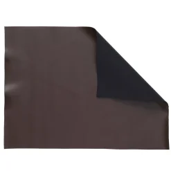 Kunstlær av polyuretan 30×40 cm brun
