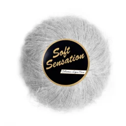 Lammy Garn Soft Sensation 25 g lysegrå 3