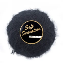 Lammy Garn Soft Sensation 25 g svart 1