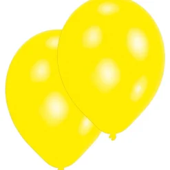 Lateksballonger 10-pakning Ø30 cm – gul