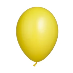 Lateksballonger 25-pakning Ø26 cm gul
