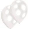 Lateksballonger 10-pakning Ø30 cm – hvit