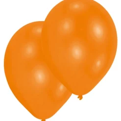 Lateksballonger 10-pakning Ø30 cm – oransje