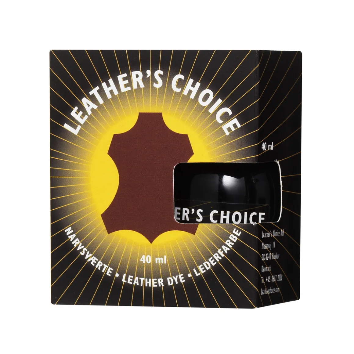 Leather’s Choice narvsverte 40 ml rødbrun