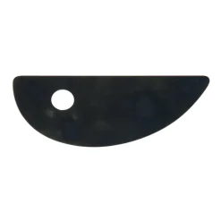 Leireverktøy dreieskive Blade 24 Flex, mykt verktøy av metall for å trimme keramikkleire. 11,5×4,5 cm