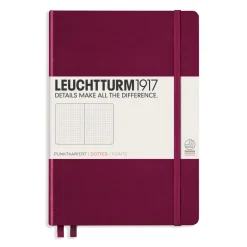 Leuchtturm1917 Notebook A5 Dotted Port Red – Hardcover